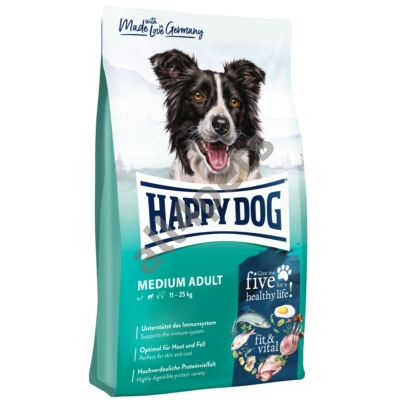 HAPPY DOG FIT&VITAL ADULT MEDIUM 1KG