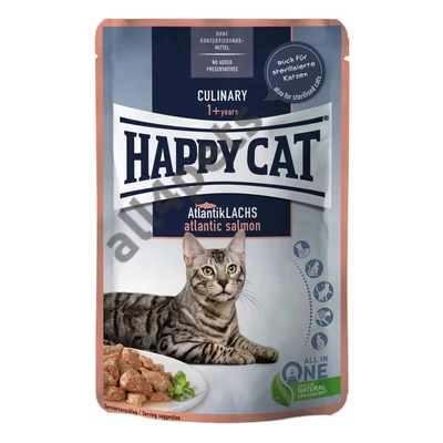 HAPPY CAT POUCH SZÓSZ CULINARY LAZAC 24X85G