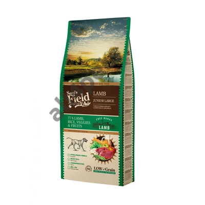 Sam's Field Low Grain Junior Large Hipoallergén Bárány 13kg