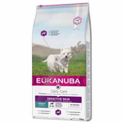 EUKANUBA Daily Care Adult Sensitive Skin 2,3kg