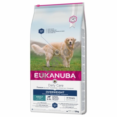 EUKANUBA Daily Care Adult Overweight 12kg